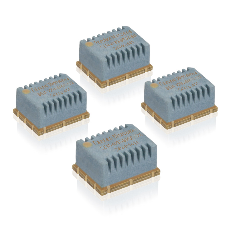 Fairview Microwave launches high-rel electromechanical switches in compact SMT packages